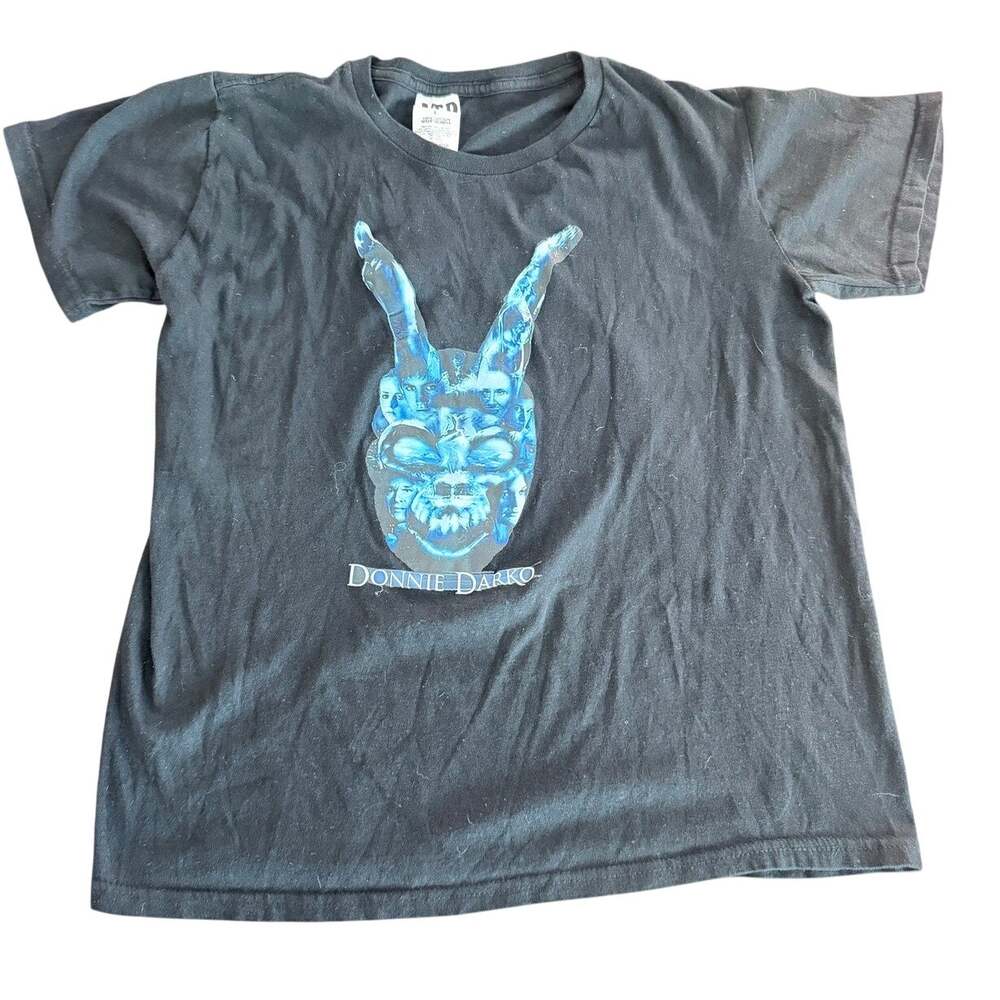 Donnie Darko Frank Rabbit Graphic T-Shirt Black Size Large Cult Movie Horror Tee